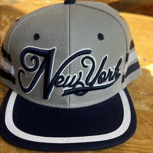 Seventy Seven New York Gray and Blue Baseball Cap